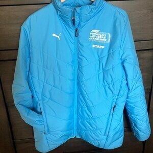 Formula 1 Las Vegas Fanny Pack and Puma Puffy Coat, Adult Size Large